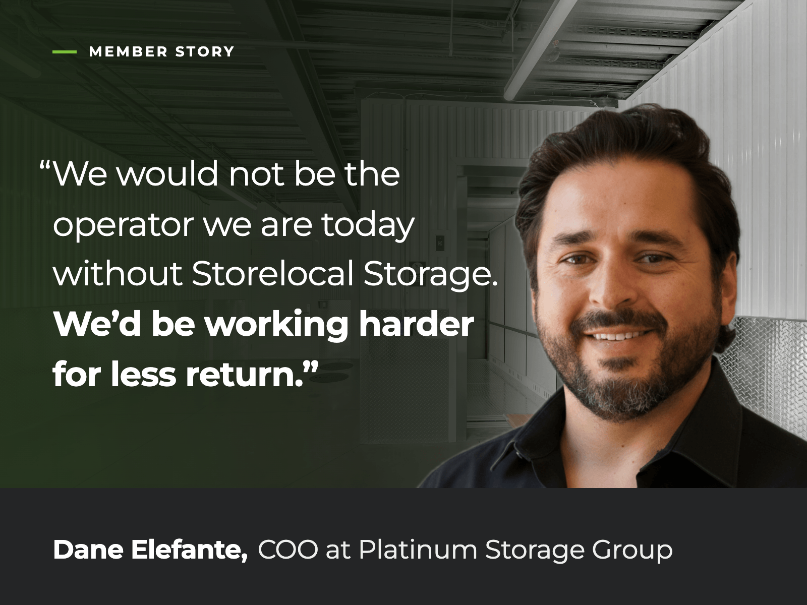Storelocal Storage Testimonial Quote Dane Elefante (1)