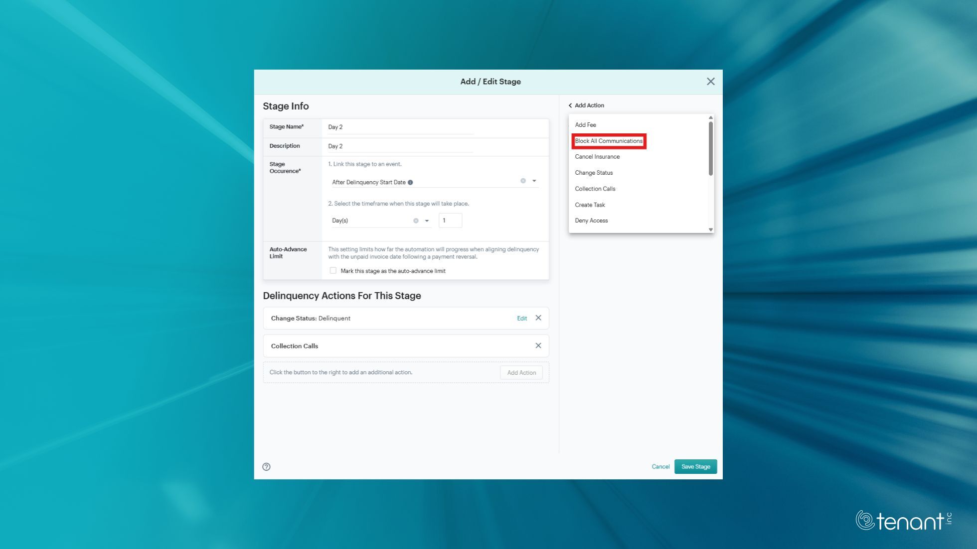 Block All Communications New Feature Screenshot
