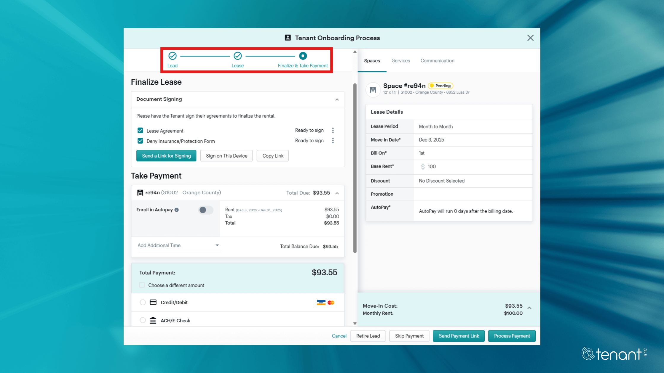 Improved Hummingbird Rental Flow Screenshot